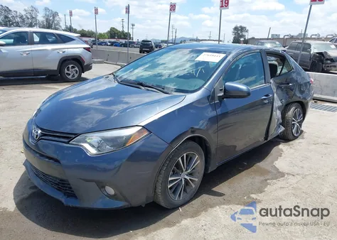 2016 Toyota Corolla Le Plus z USA, uszkodzony, nr VIN 5YFBURHE7GP558378